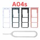 Suport SIM Samsung Galaxy A04s A047F Negru Service Pack