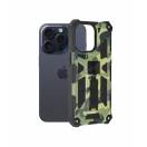 Husa Blazor Series Apple iPhone 15 Pro Camo Lime