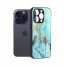 Husa Glaze Series Apple iPhone 15 Pro Blue Ocean