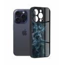 Husa Glaze Series Apple iPhone 15 Pro Blue Nebula